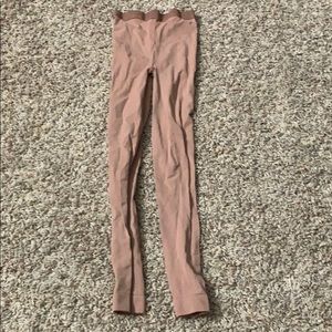 Mondor girls’ figure skating crop tights